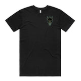 Premium Neon Lazer Unisex Black T-Shirt
